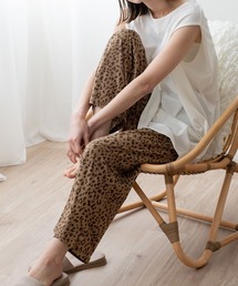 VitaFelice（ヴィータフェリーチェ）の「さらっとクールロングパンツ ルームウェア ルームパンツ 総柄ボトム（その他ルームウェア）」