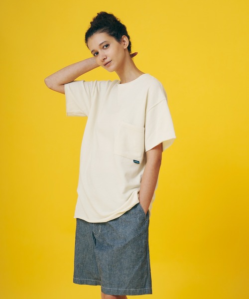 KAVU(カブー)の「KAVU/カブー S/S Lock/ロックティー(Tシャツ/カットソー・メンズ・グレー/オリーブ/キナリ・LARGE/MEDIUM/X-LARGE)」の6枚目の写真