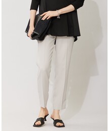 ICB（アイシービー）の「【接触冷感・UVケア・速乾・洗える】FluidBackSatin ドロストパンツ（その他パンツ）」