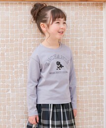ANY（エニィ）の「アートモチーフ 長袖 Tシャツ（Tシャツ/カットソー）」