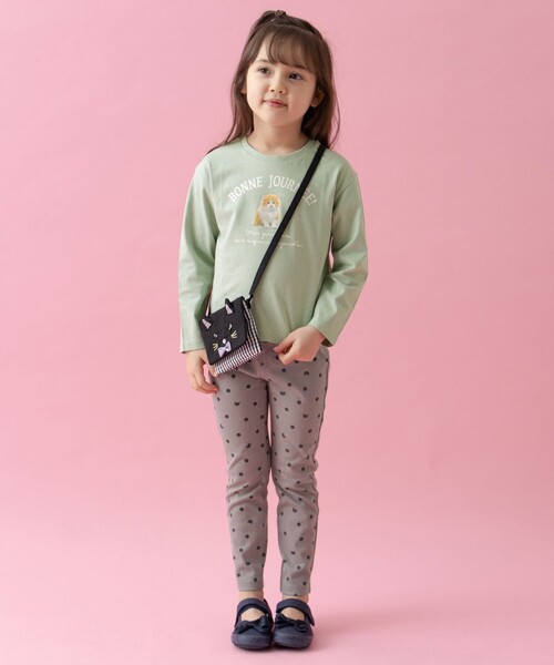 ANY(エニィ)の「アートモチーフ 長袖 Tシャツ(Tシャツ/カットソー・キッズ・アイボリー系/ピンク系/グレー系/サックスブルー系/ライトグリーン系・110/100/120/130/90)」の8枚目の写真