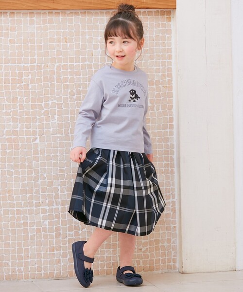ANY(エニィ)の「アートモチーフ 長袖 Tシャツ(Tシャツ/カットソー・キッズ・アイボリー系/ピンク系/グレー系/サックスブルー系/ライトグリーン系・110/100/120/130/90)」の9枚目の写真