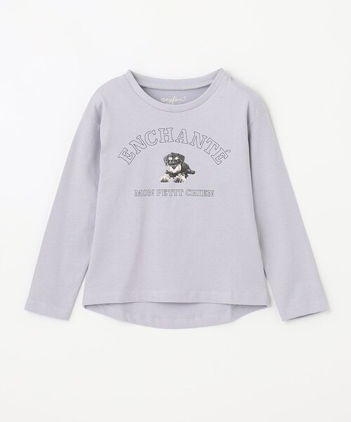 ANY(エニィ)の「アートモチーフ 長袖 Tシャツ(Tシャツ/カットソー・キッズ・アイボリー系/ピンク系/グレー系/サックスブルー系/ライトグリーン系・110/100/120/130/90)」の19枚目の写真