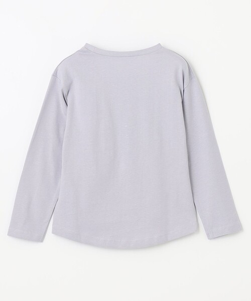 ANY(エニィ)の「アートモチーフ 長袖 Tシャツ(Tシャツ/カットソー・キッズ・アイボリー系/ピンク系/グレー系/サックスブルー系/ライトグリーン系・110/100/120/130/90)」の20枚目の写真