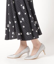 ESPERANZA | 履きやすい《12時間パンプス》ヒール約7.5cm/グリッター(パンプス)