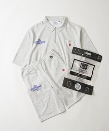 FRUIT OF THE LOOM | THE OTOGIBANASHI SUPPLY×Fruit of the Loom/ザ オトギバナシ サプライ×フルーツオブザルーム 別注POLO HALF ZIP S/S SWEAT/ポロ ハーフジップ セットアップ S/S スウェット(スウェット)