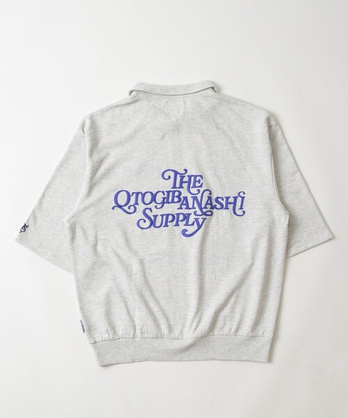 FRUIT OF THE LOOM(フルーツオブザルーム)の「THE OTOGIBANASHI SUPPLY×Fruit of the Loom/ザ オトギバナシ サプライ×フルーツオブザルーム 別注POLO HALF ZIP S/S SWEAT/ポロ ハーフジップ セットアップ S/S スウェット(スウェット・メンズ・グレー・LARGE/X-LARGE/MEDIUM)」の18枚目の写真