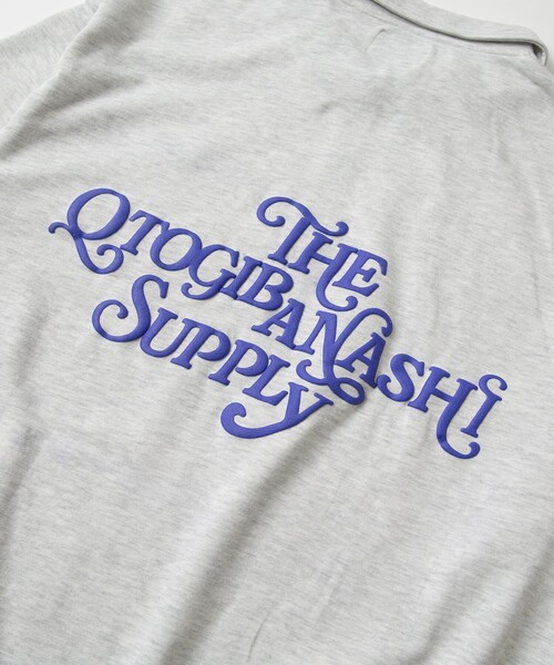 FRUIT OF THE LOOM(フルーツオブザルーム)の「THE OTOGIBANASHI SUPPLY×Fruit of the Loom/ザ オトギバナシ サプライ×フルーツオブザルーム 別注POLO HALF ZIP S/S SWEAT/ポロ ハーフジップ セットアップ S/S スウェット(スウェット・メンズ・グレー・LARGE/X-LARGE/MEDIUM)」の2枚目の写真