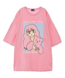 Candy Stripper | DEAR CANDY GIRLS BIGBIG Tシャツ(Tシャツ/カットソー)