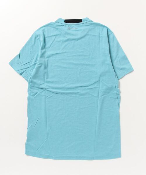 adidas(アディダス)の「アディダス adidas Designed for Training_半袖Tシャツ(Tシャツ/カットソー・メンズ・サックスブルー/コーラル・L/LL/M/3L)」の3枚目の写真