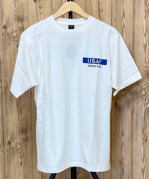AVIREX（アヴィレックス）の「USAF THUNDERBIRDS 半袖Tシャツ（Tシャツ/カットソー・メンズ・ホワイト/ブラック/セージグリーン・M/L/XL/XXL）」の4枚目の写真