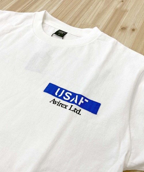 AVIREX（アヴィレックス）の「USAF THUNDERBIRDS 半袖Tシャツ（Tシャツ/カットソー・メンズ・ホワイト/ブラック/セージグリーン・M/L/XL/XXL）」の5枚目の写真