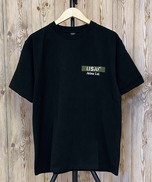 AVIREX（アヴィレックス）の「USAF THUNDERBIRDS 半袖Tシャツ（Tシャツ/カットソー・メンズ・ホワイト/ブラック/セージグリーン・M/L/XL/XXL）」の7枚目の写真