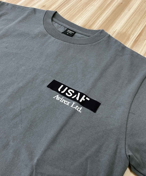 AVIREX（アヴィレックス）の「USAF THUNDERBIRDS 半袖Tシャツ（Tシャツ/カットソー・メンズ・ホワイト/ブラック/セージグリーン・M/L/XL/XXL）」の11枚目の写真