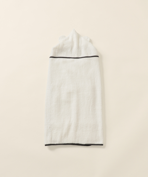 IENA ENFANT（イエナアンファン）の「【UCHINO/ウチノ】 別注無撚糸フード付きバスタオル baby（ベビーギフト・キッズ・ホワイト・FREE）」の6枚目の写真