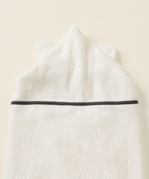 IENA ENFANT（イエナアンファン）の「【UCHINO/ウチノ】 別注無撚糸フード付きバスタオル baby（ベビーギフト・キッズ・ホワイト・FREE）」の8枚目の写真