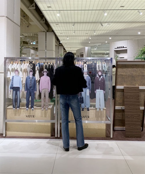 ASCLO（エジュクロ）の「【THE KLOBAL STAGE 韓国アイドル着用】ASCLO +5cm Sand Brush Denim Pants（デニムパンツ・メンズ・ブルー・SMALL/MEDIUM/LARGE）」の3枚目の写真