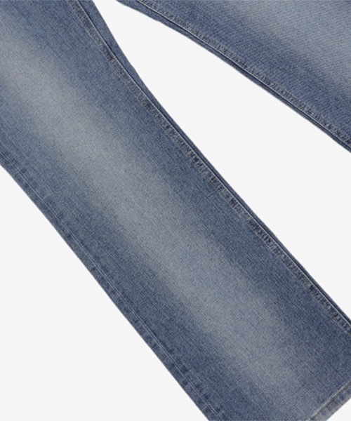 ASCLO（エジュクロ）の「【THE KLOBAL STAGE 韓国アイドル着用】ASCLO +5cm Sand Brush Denim Pants（デニムパンツ・メンズ・ブルー・SMALL/MEDIUM/LARGE）」の17枚目の写真