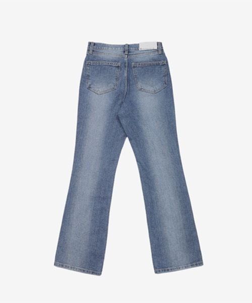 ASCLO（エジュクロ）の「【THE KLOBAL STAGE 韓国アイドル着用】ASCLO +5cm Sand Brush Denim Pants（デニムパンツ・メンズ・ブルー・SMALL/MEDIUM/LARGE）」の19枚目の写真