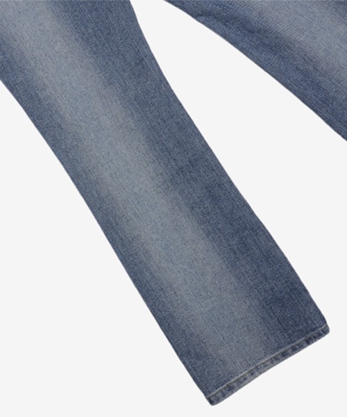 ASCLO（エジュクロ）の「【THE KLOBAL STAGE 韓国アイドル着用】ASCLO +5cm Sand Brush Denim Pants（デニムパンツ・メンズ・ブルー・SMALL/MEDIUM/LARGE）」の20枚目の写真