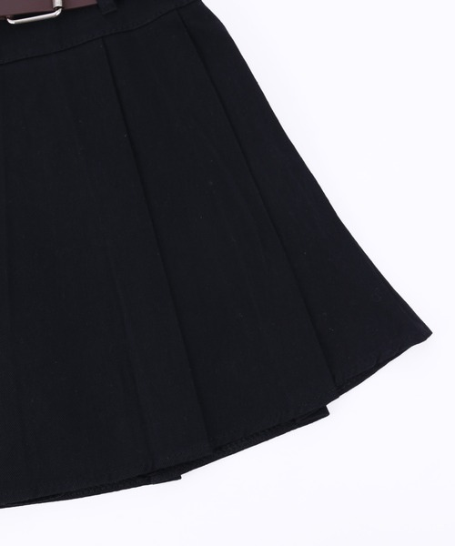 PHILLY（フィリー）の「ベルト付きボックススカート（スカート・レディース・ブラック/ベージュ・FREE）」の10枚目の写真