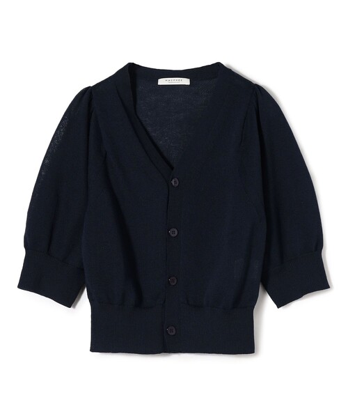 MACPHEE（マカフィー）の「ドライレーヨン パフスリーブカーディガン（カーディガン/ボレロ・レディース・ネイビー/レッド/グリーン・S）」の3枚目の写真