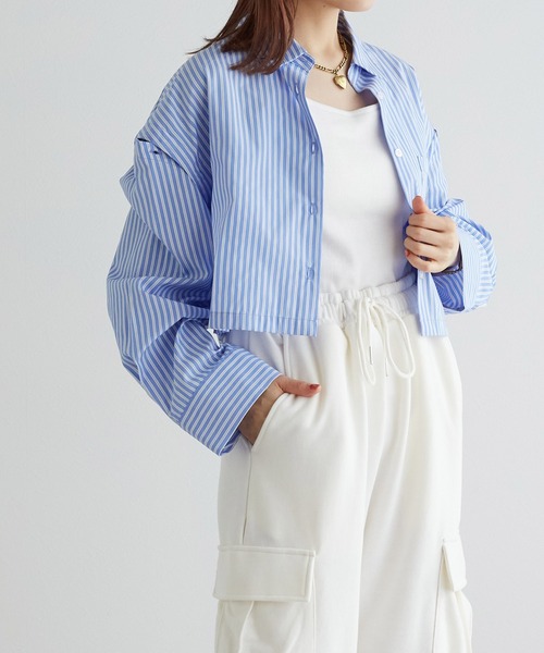 w closet(ダブルクローゼット)の「【セットアップ対応】スウェットカーゴパンツ(スウェットパンツ・レディース・アイボリー/ラベンダー/オートミール・FREE)」の13枚目の写真