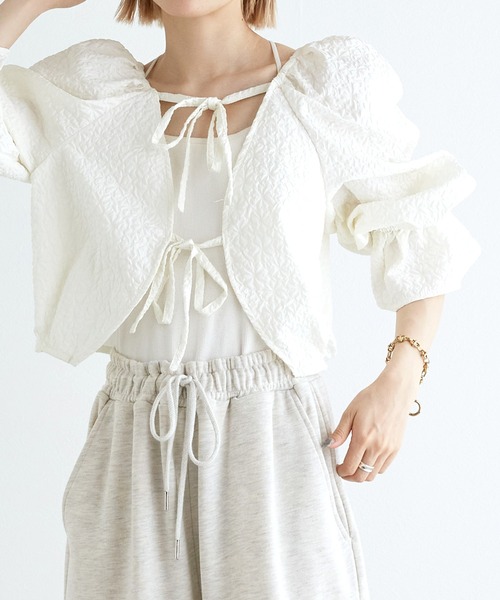w closet(ダブルクローゼット)の「【セットアップ対応】スウェットカーゴパンツ(スウェットパンツ・レディース・アイボリー/ラベンダー/オートミール・FREE)」の10枚目の写真