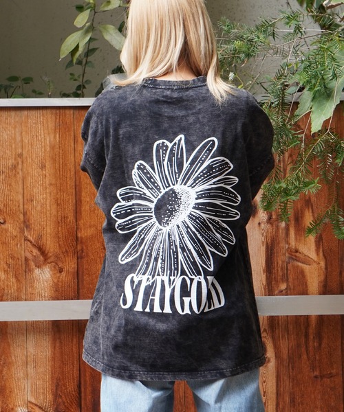 STAYGOLD】 Sulfur Dyed T-shirt / 硫化染め Tシャツ（Tシャツ