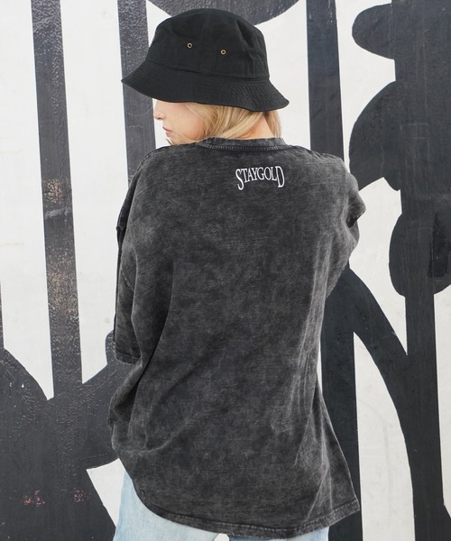 STAY GOLD(ステイゴールド)の「【STAYGOLD】 Sulfur Dyed T-shirt / 硫化染め Tシャツ(Tシャツ/カットソー・メンズ・D/A/B/C・FREE)」の8枚目の写真