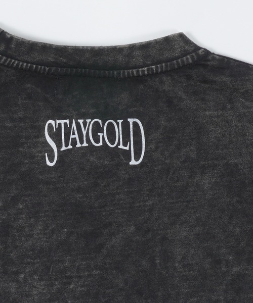 STAY GOLD(ステイゴールド)の「【STAYGOLD】 Sulfur Dyed T-shirt / 硫化染め Tシャツ(Tシャツ/カットソー・メンズ・D/A/B/C・FREE)」の22枚目の写真
