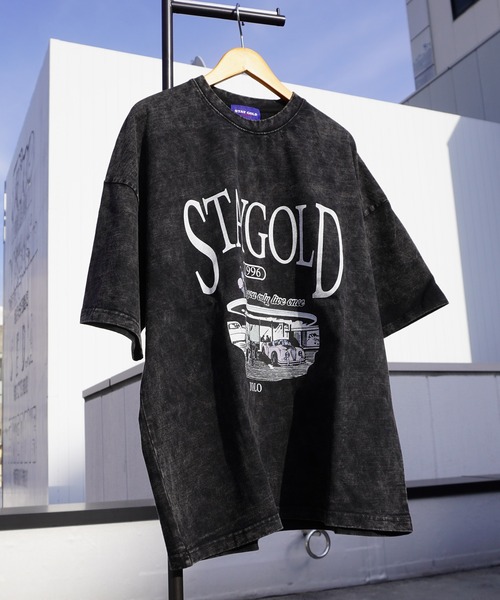 STAY GOLD(ステイゴールド)の「【STAYGOLD】 Sulfur Dyed T-shirt / 硫化染め Tシャツ(Tシャツ/カットソー・メンズ・D/A/B/C・FREE)」の5枚目の写真