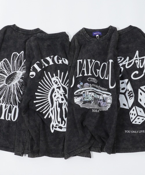 STAY GOLD(ステイゴールド)の「【STAYGOLD】 Sulfur Dyed T-shirt / 硫化染め Tシャツ(Tシャツ/カットソー・メンズ・D/A/B/C・FREE)」の9枚目の写真