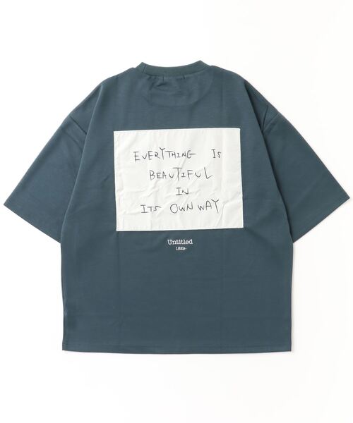 En serio TOKYO（エンソリオトーキョー）の「【ZOZO限定】冷感COOLダンボール 貼付けレターアート TEE（Tシャツ/カットソー・メンズ・ブラック/ダークブルー/ホワイト・M/L）」の13枚目の写真