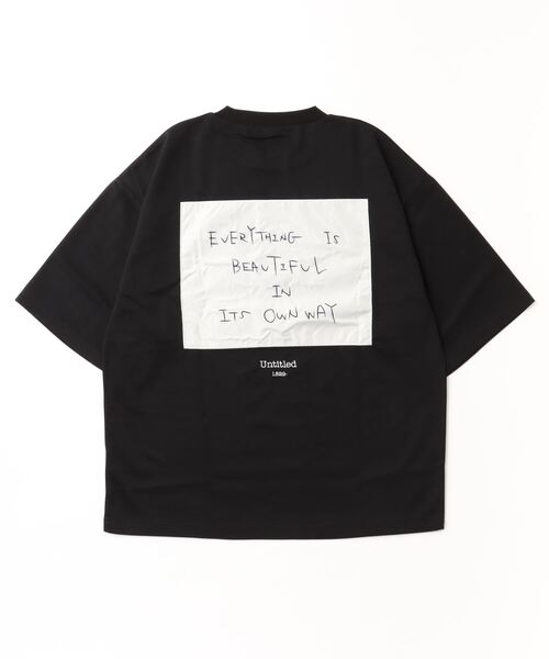 En serio TOKYO（エンソリオトーキョー）の「【ZOZO限定】冷感COOLダンボール 貼付けレターアート TEE（Tシャツ/カットソー・メンズ・ブラック/ダークブルー/ホワイト・M/L）」の14枚目の写真