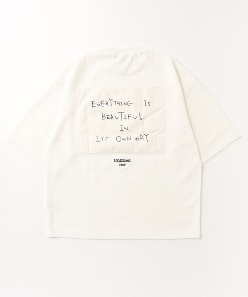 En serio TOKYO（エンソリオトーキョー）の「【ZOZO限定】冷感COOLダンボール 貼付けレターアート TEE（Tシャツ/カットソー・メンズ・ブラック/ダークブルー/ホワイト・M/L）」の15枚目の写真