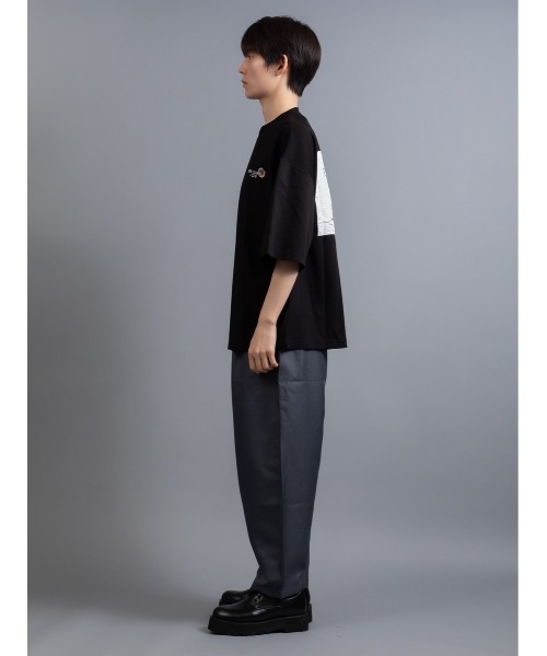 En serio TOKYO（エンソリオトーキョー）の「【ZOZO限定】冷感COOLダンボール 貼付けレターアート TEE（Tシャツ/カットソー・メンズ・ブラック/ダークブルー/ホワイト・M/L）」の8枚目の写真