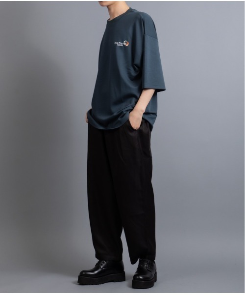 En serio TOKYO（エンソリオトーキョー）の「【ZOZO限定】冷感COOLダンボール 貼付けレターアート TEE（Tシャツ/カットソー・メンズ・ブラック/ダークブルー/ホワイト・M/L）」の17枚目の写真