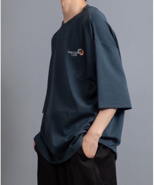 En serio TOKYO（エンソリオトーキョー）の「【ZOZO限定】冷感COOLダンボール 貼付けレターアート TEE（Tシャツ/カットソー・メンズ・ブラック/ダークブルー/ホワイト・M/L）」の19枚目の写真