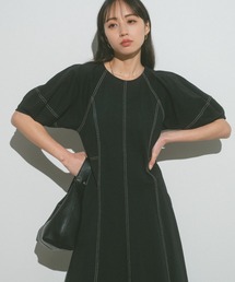 VANNIE U | ダブルステッチワンピース(ワンピース)