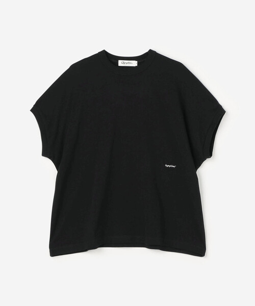 GYMPHLEX(ジムフレックス)の「Gymphlex | キャップスリーブTシャツ WOMEN(Tシャツ/カットソー・レディース・ブルー系その他/グレイッシュベージュ/ホワイト/ブラック・14)」の3枚目の写真