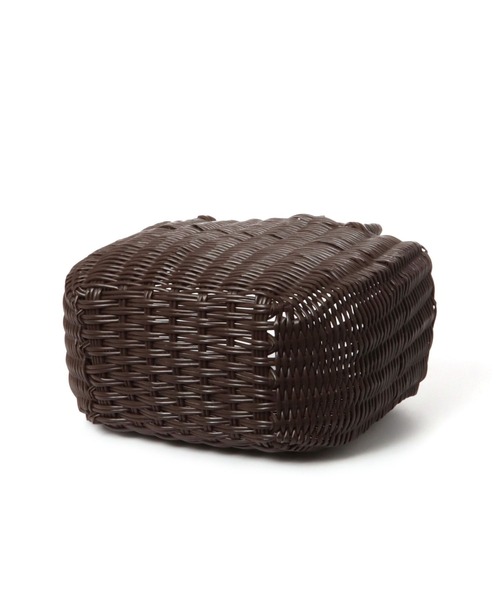 BAYFLOW（ベイフロー）の「BFパーチャスバックM23（かごバッグ・レディース・ピンク/ブラウン・0）」の11枚目の写真