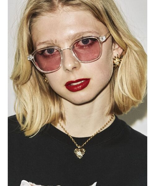 jouetie（ジュエティ）の「カラーレンズサングラス（サングラス・レディース・イエロー/レッド/ピンク/ブルー・FREE）」の8枚目の写真