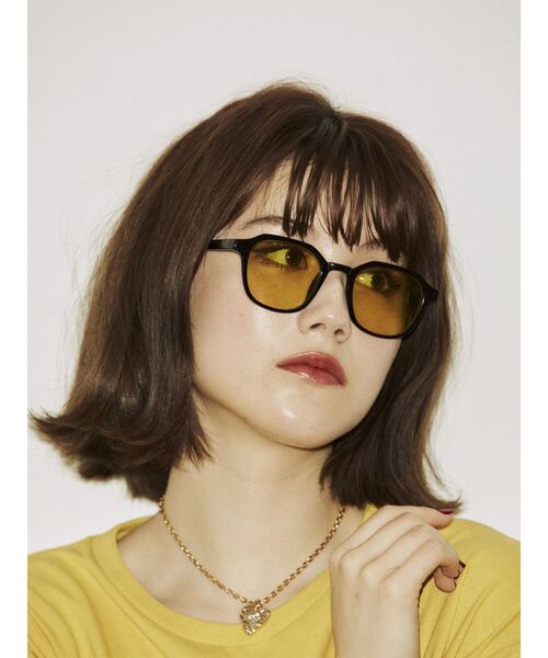 jouetie（ジュエティ）の「カラーレンズサングラス（サングラス・レディース・イエロー/レッド/ピンク/ブルー・FREE）」の18枚目の写真