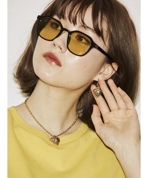 jouetie（ジュエティ）の「カラーレンズサングラス（サングラス・レディース・イエロー/レッド/ピンク/ブルー・FREE）」の21枚目の写真