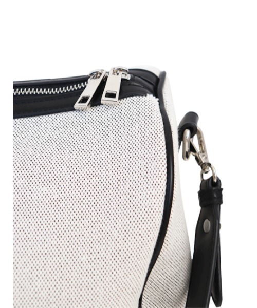 AMAIL(アマイル)の「AM season bigbag(ボストンバッグ・レディース・アイボリー/ブラック・FREE)」の17枚目の写真