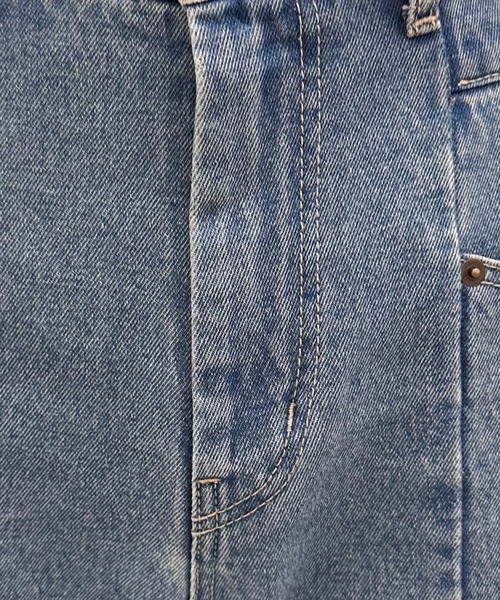 COLLAGE GALLARDAGALANTE（コラージュガリャルダガランテ）の「バンピーワイドデニム/Q.anos（デニムパンツ・レディース・ブルー/ブラック・0/1/PS/PM）」の14枚目の写真