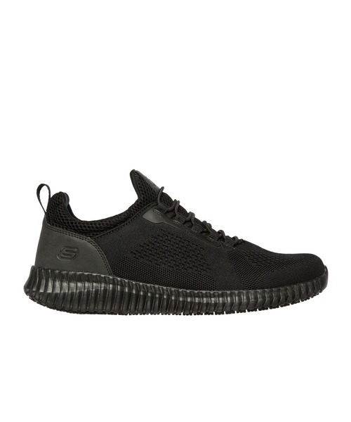 SKECHERS(スケッチャーズ)の「SKECHERS WORK RELAXED FIT: CESSNOCK SR / ワークリラックスドフィット:セスノック SR(スニーカー・メンズ・ブラック・28.5cm/25.5cm/27.5cm/27cm/26cm/28cm/26.5cm/25㎝/29cm)」の4枚目の写真