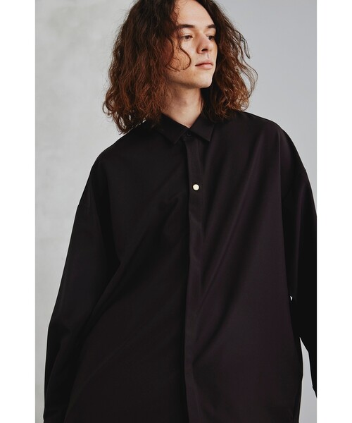 tk.TAKEO KIKUCHI（ティーケータケオキクチ）の「【WEB限定】ビッグサイズシャツ（シャツ/ブラウス・メンズ・ピンク系/ブルー/グレー/ホワイト/チャコールグレー/ブラック/ワインレッド/ブラウン系その他/ブルー系その他・01/02/03）」の3枚目の写真