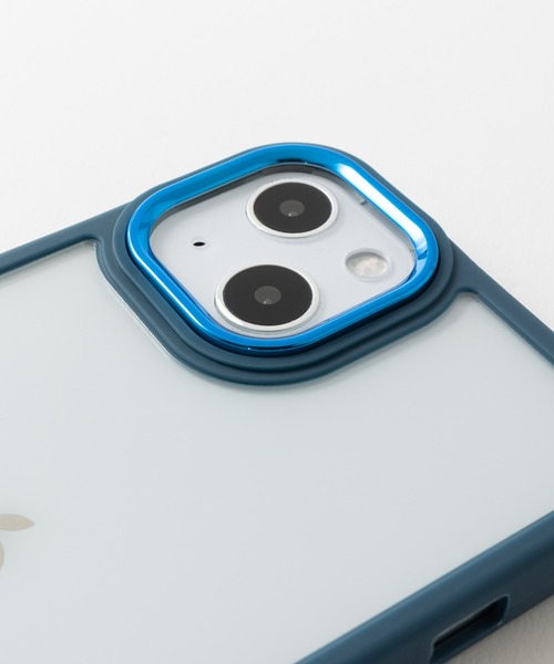 emonique（エモニーク）の「マット/メタリックコントラスト フレーム 耐衝撃 iPhoneケース カバー【se/11/11pro/12/12pro/13/14/14pro/12mini/13mini/15/15pro対応】（スマホケース/カバー・レディース・ブラック/ダークパープル/ブルー/パープル/レッド/ピンク/グリーン・iPhone 7/8/SE(第2/第3世代)/iPhone 11/iPhone 11 Pro/iPhone 12/iPhone 12 Pro/iPhone 13/iPhone 14/iPhone 14 Pro/iPhone 15 Pro/iPhone 15）」の10枚目の写真